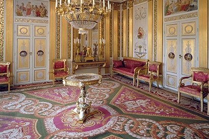 Lanterninen Rosendals slott bord Sèvresporslin